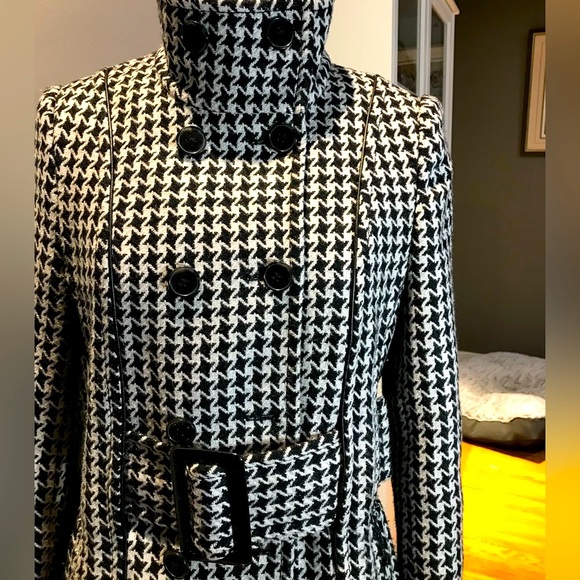 Houndstooth Coat size L - Picture 4 of 9